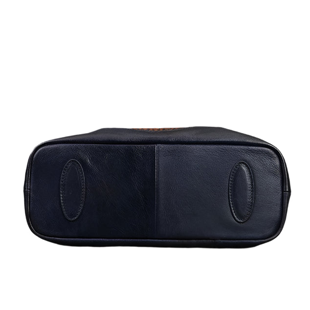 Retro Leather Shoulder Bag – Handmade Classic Charm