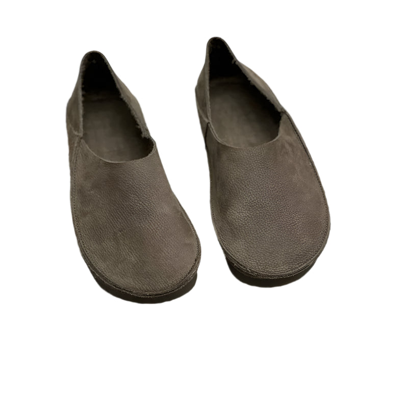 Vintage Leather Ballerinas – Handmade Minimalist Flats | Mint Crush