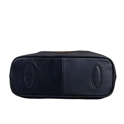 Retro Leather Shoulder Bag – Handmade Classic Charm